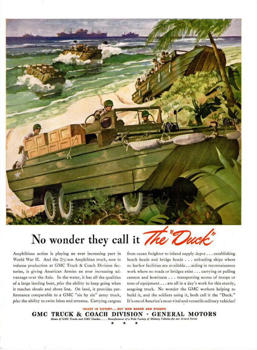 1943 GMC Truck - No Wonder They Call It The Duck